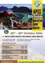 APSS Kota Kinabalu Operative Spine Course 2024