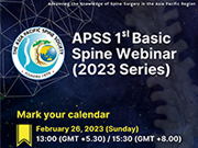 APSS - 1st Basic Spine Webinar Series 2023