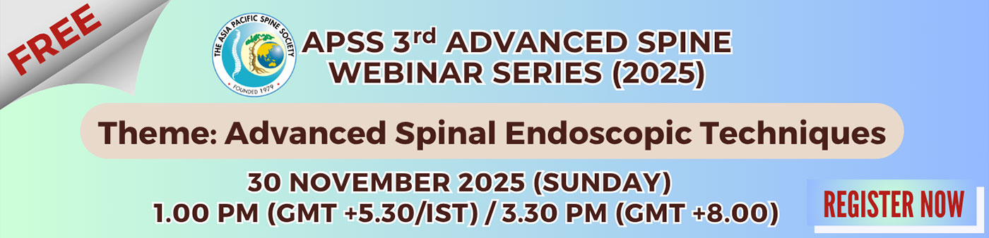 APSS 3rd Advanced Spine Webinar