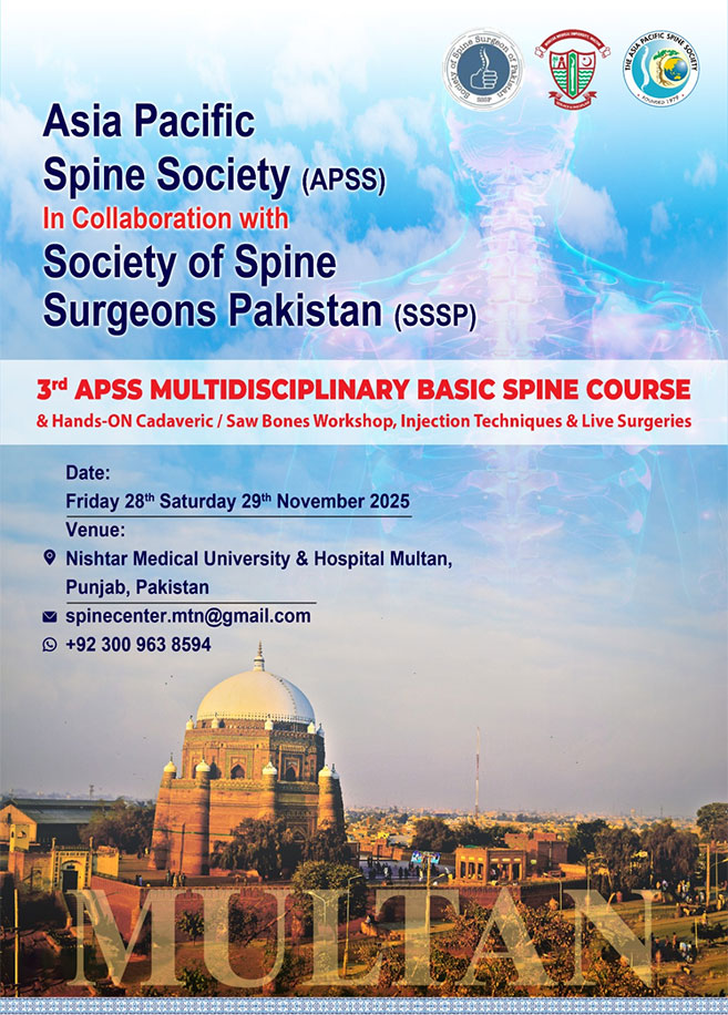 3rd Apss Multidisciplinary Basic Spine Course