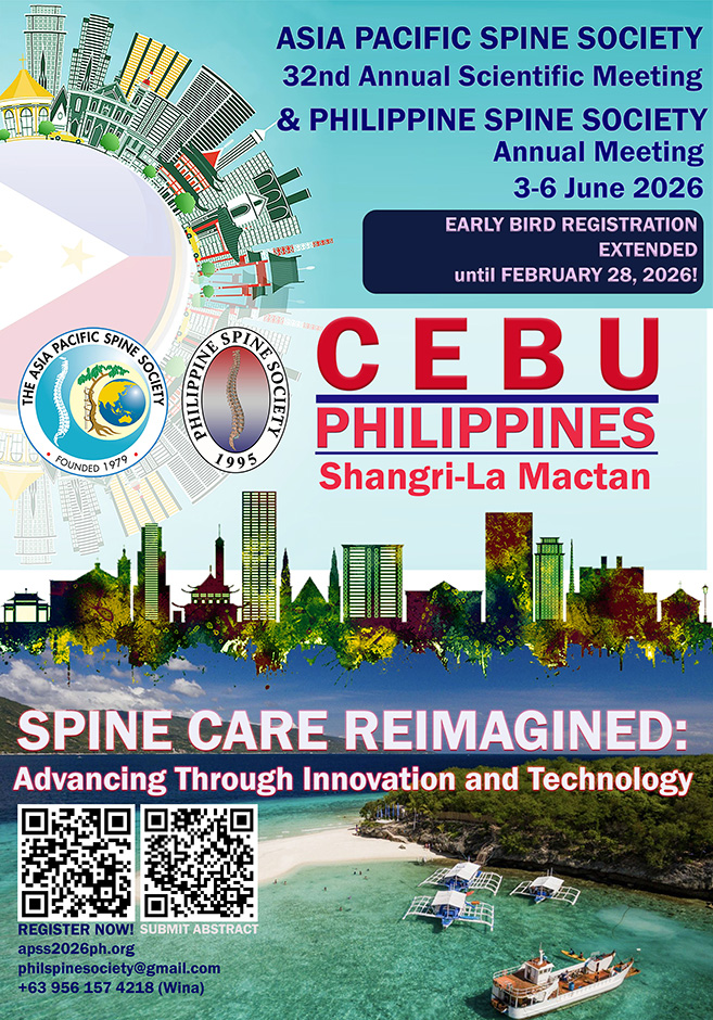Annual Scientific Meeting and Philippine Spine Society Annual Meeting