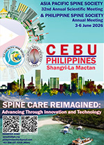 Asia Pacific Spine Society 32nd Annual Scientific Meeting