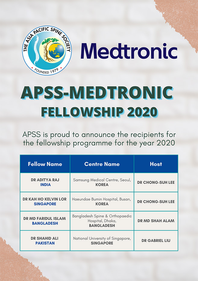 APSS Medtronic Fellowship 2020