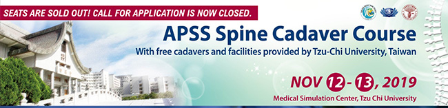 APSS Spine Cadaver Course Taiwan 2019