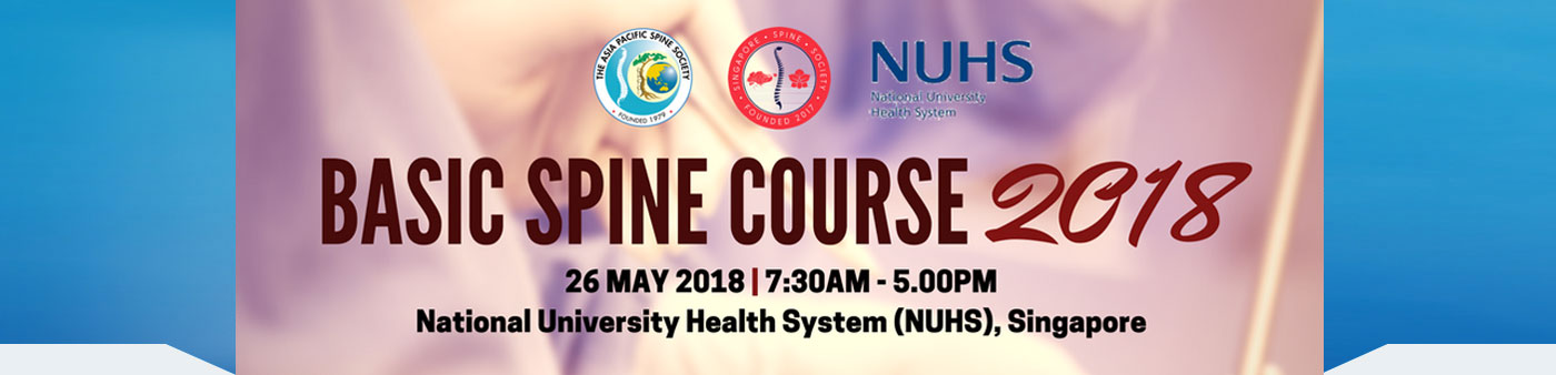Basic Spine Course 2018 - NUHS