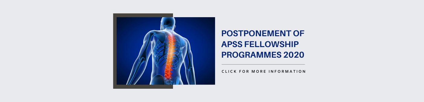 Postponement of APSS Fellowship Programmes